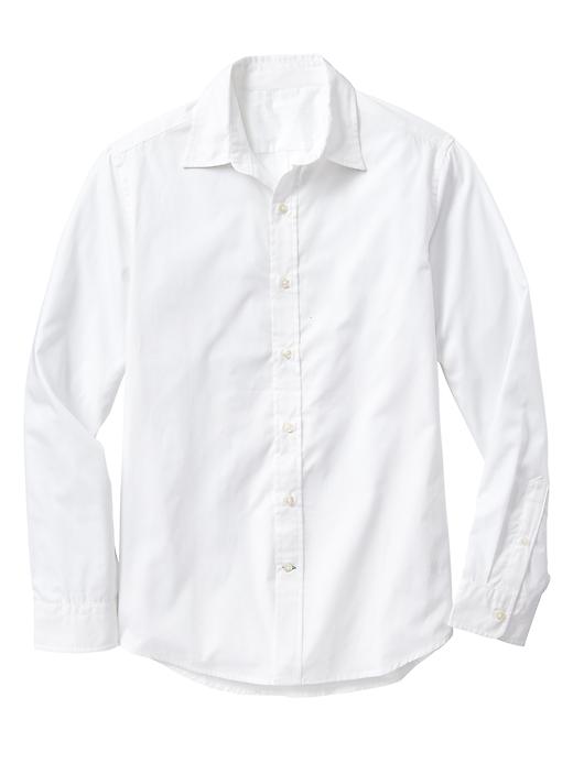 View large product image 1 of 1. Factory poplin shirt (slim fit)