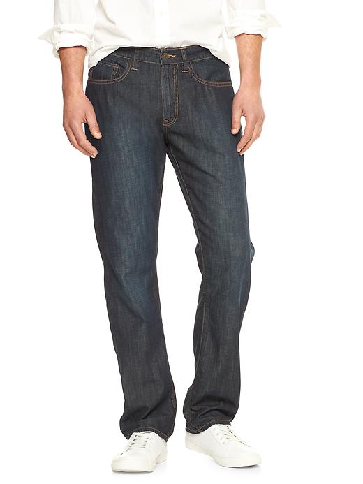 Image number 1 showing, Factory straight fit jeans