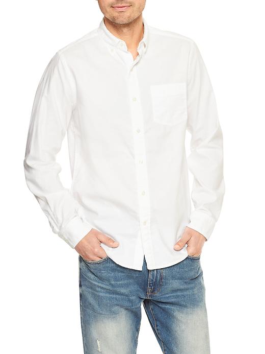 View large product image 1 of 1. Oxford shirt (slim fit)