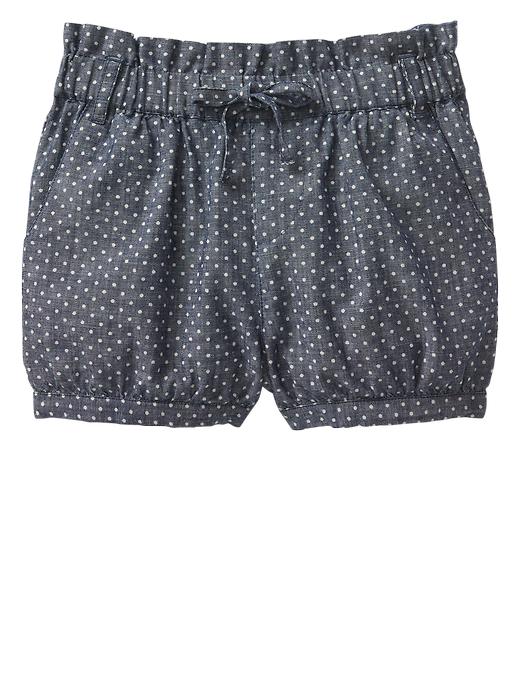 Image number 1 showing, Print pull-on bubble shorts