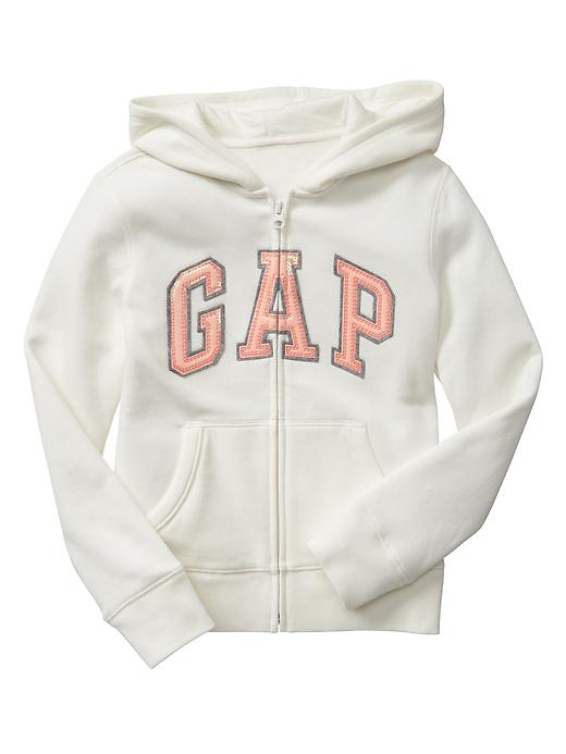 View large product image 1 of 1. Arch Logo Zip Hoodie