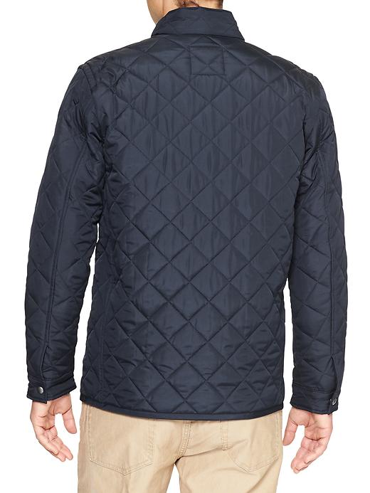 Image number 2 showing, Quilted zip jacket