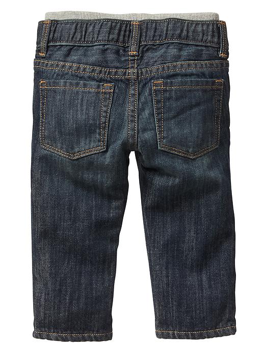 Image number 2 showing, 1969 Lined pull-on jeans