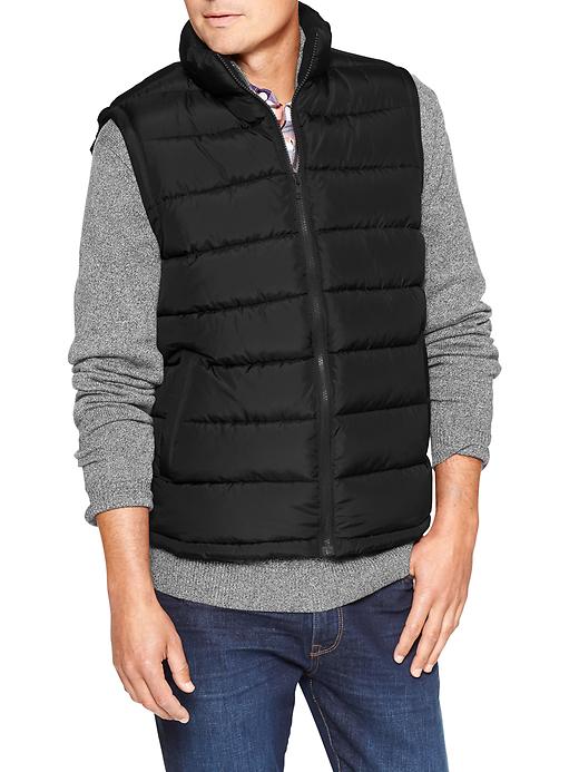 View large product image 1 of 1. Warmest quilted vest