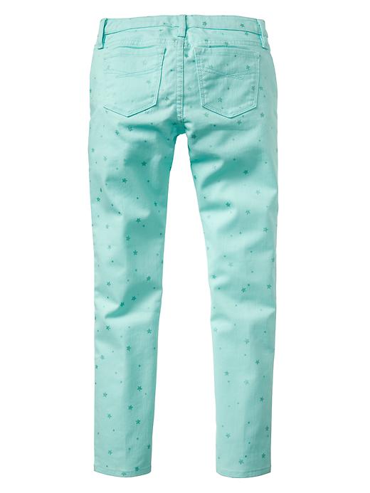 Image number 2 showing, Metallic Print Skinny Fit Jeans