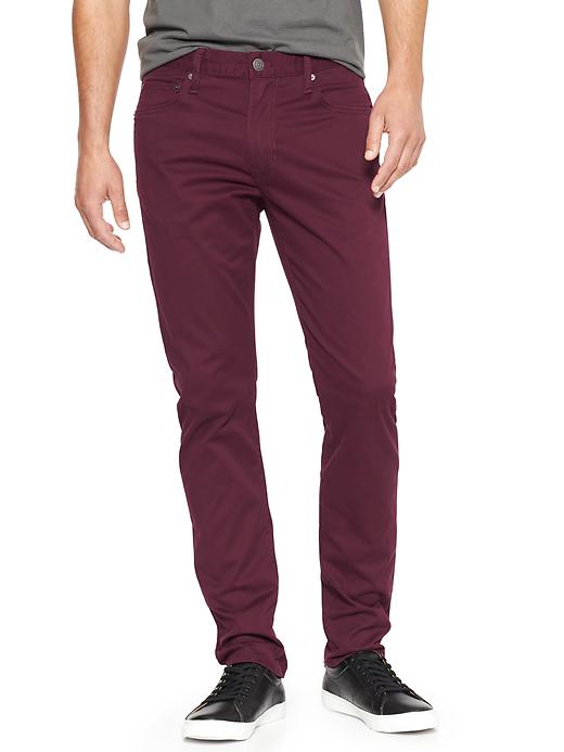 Image number 10 showing, GapFlex Twill Pants in Slim Stretch