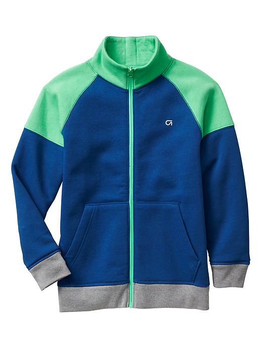 View large product image 1 of 1. GapFit colorblock track jacket