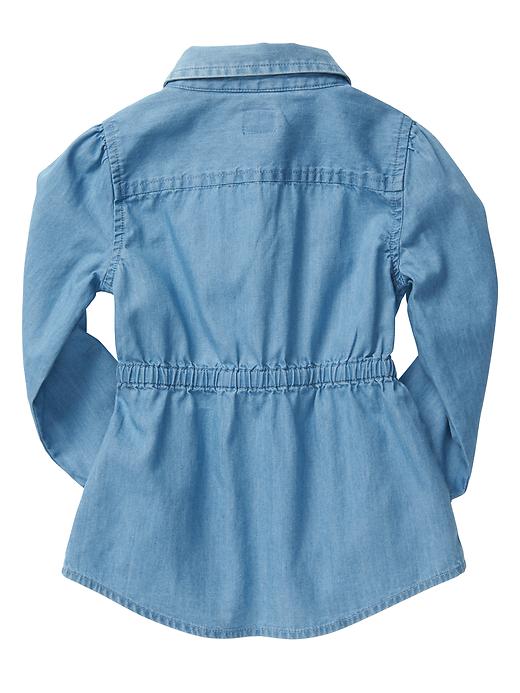 Image number 2 showing, Chambray shirt