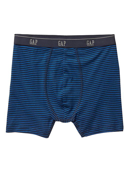 View large product image 1 of 1. Stripe boxer briefs