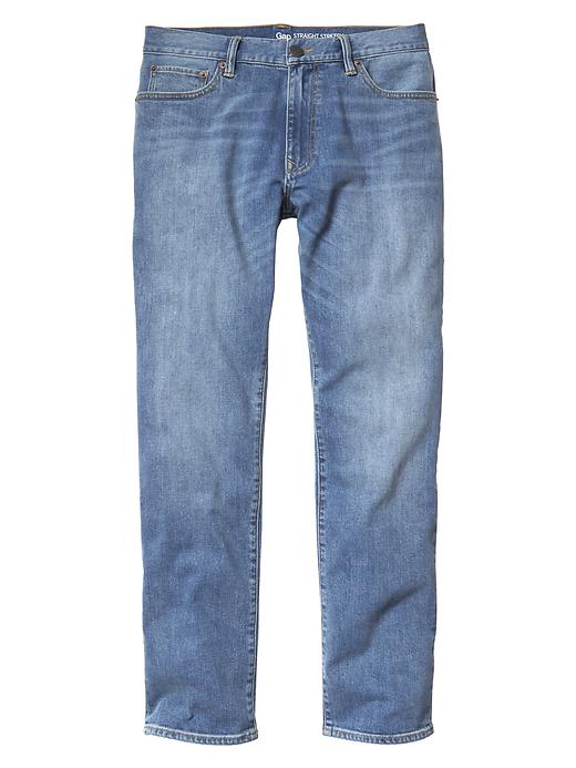 Image number 3 showing, Straight fit jeans (stretch)