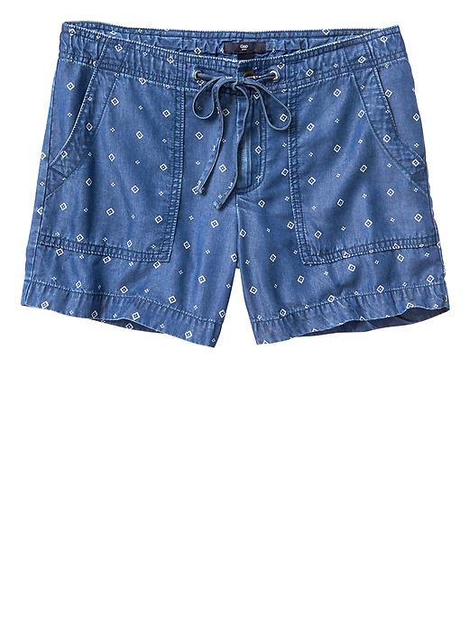 Image number 3 showing, TENCEL&#8482 shorts