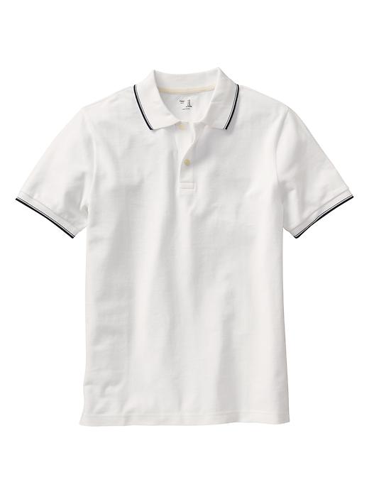 Image number 2 showing, Tipped pique polo
