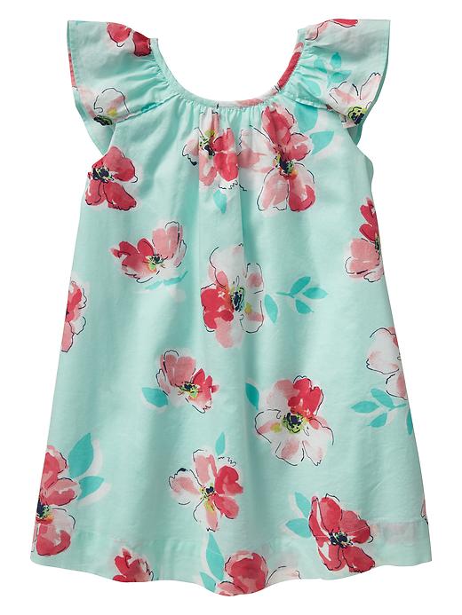 Image number 1 showing, Floral ruffle dress