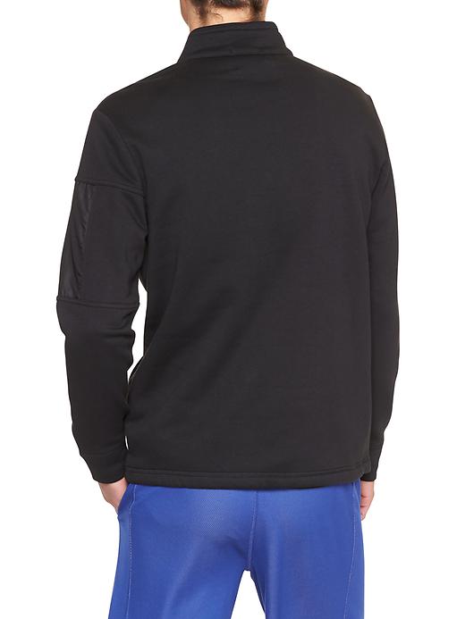 Image number 2 showing, Half-zip mockneck pullover
