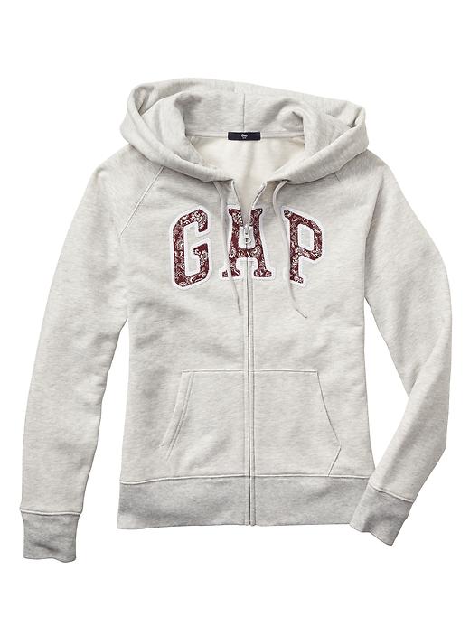 Image number 3 showing, Raglan Gap Logo Zip Hoodie