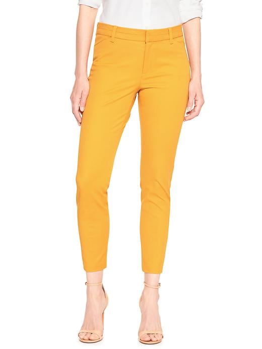 Image number 8 showing, Cropped Slim City Pant in Bi-Stretch
