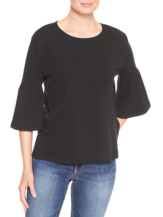 Image number 3 showing, Bell-sleeve top