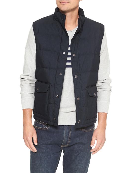 Image number 4 showing, Quilted puffer vest