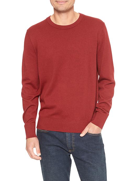 Image number 5 showing, Crewneck Sweater in Cotton