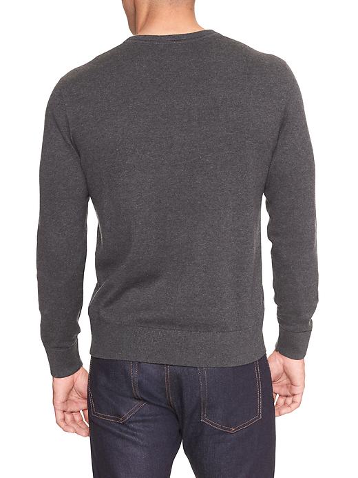 Image number 2 showing, Crewneck Sweater in Cotton