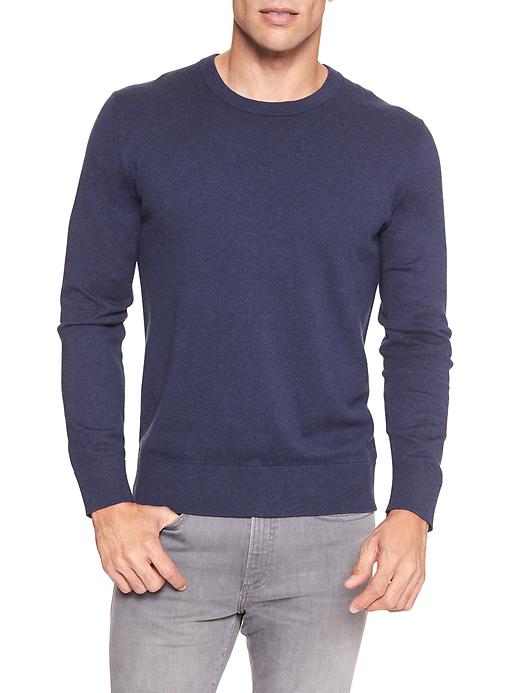 Image number 6 showing, Crewneck Sweater in Cotton