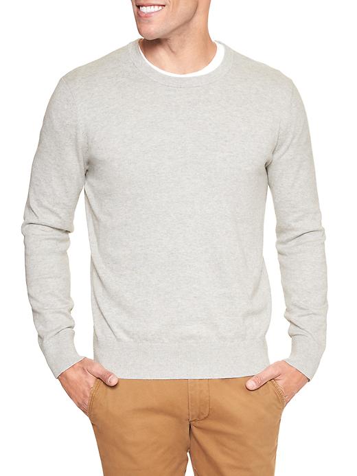 Image number 7 showing, Crewneck Sweater in Cotton