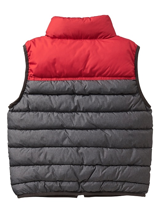 Image number 2 showing, Warmest colorblock puffer vest