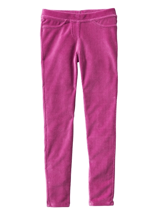 View large product image 1 of 1. Velour leggings