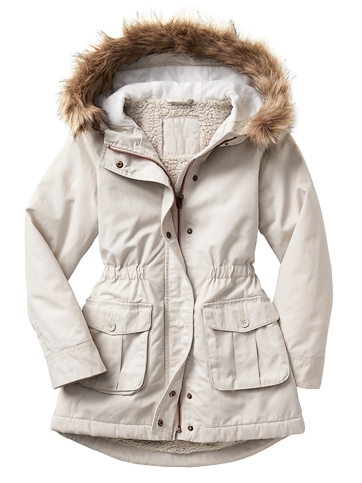 Image number 1 showing, Sherpa-lined utility jacket