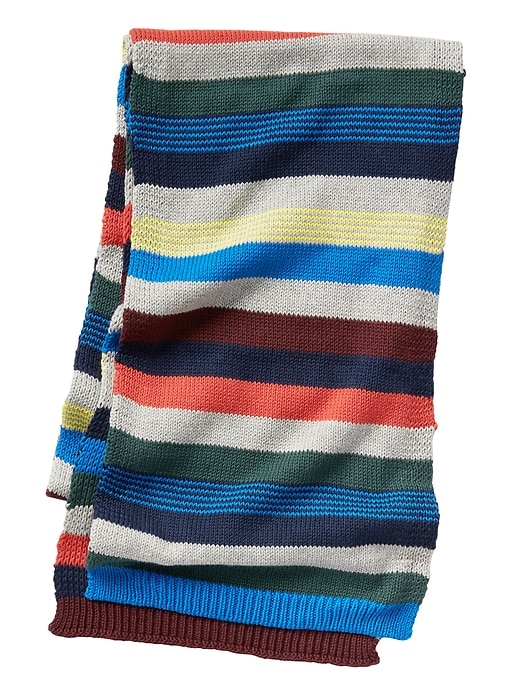 View large product image 1 of 1. Stripe scarf