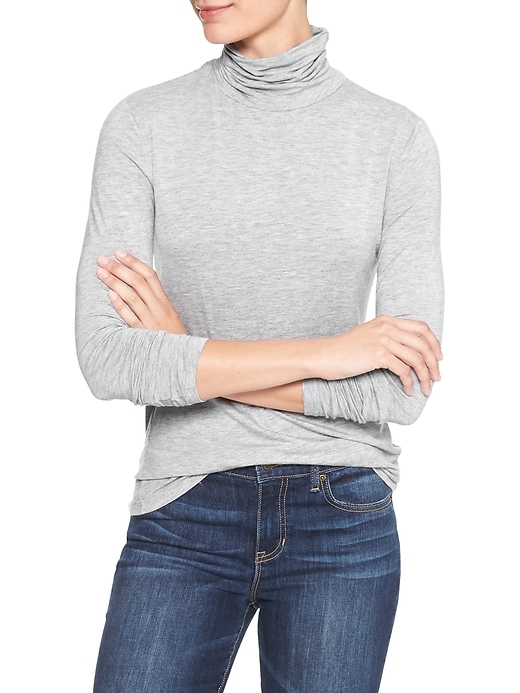 Image number 4 showing, Feather turtleneck