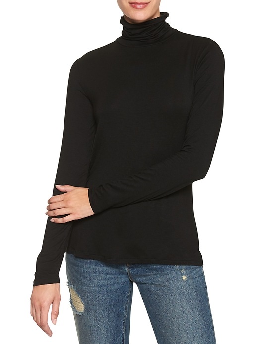 Image number 3 showing, Feather turtleneck