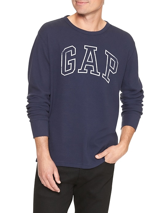 Image number 1 showing, Arch logo thermal long-sleeve tee