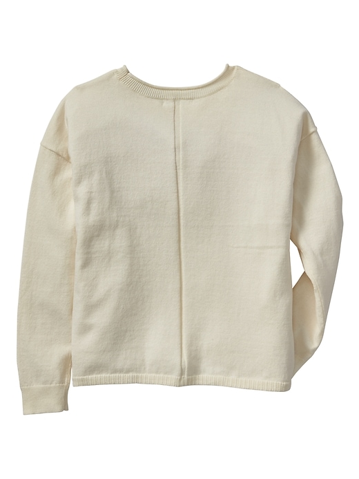 Image number 2 showing, Drop-shoulder sweater