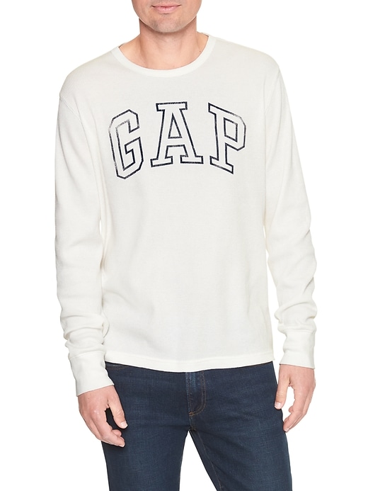 Image number 3 showing, Arch logo thermal long-sleeve tee