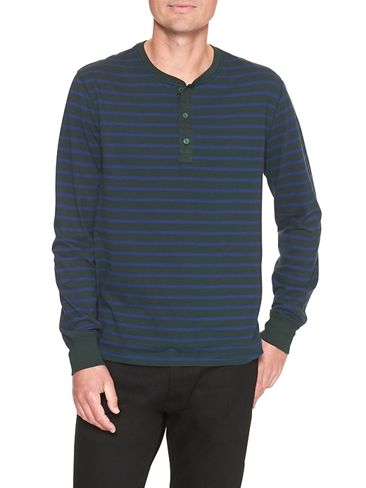 Image number 4 showing, Everyday stripe henley