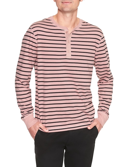 Image number 3 showing, Everyday stripe henley