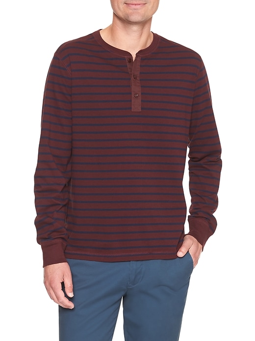 Image number 5 showing, Everyday stripe henley