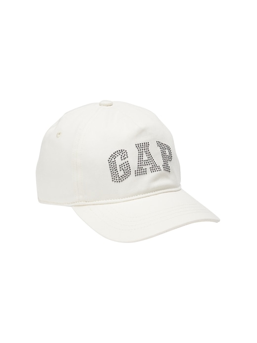 View large product image 1 of 1. Studded logo baseball hat