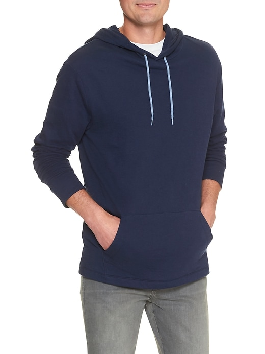 Image number 1 showing, Double-knit hoodie