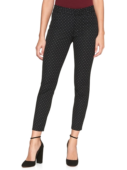 Image number 1 showing, Cropped Slim City Pant in Bi-Stretch