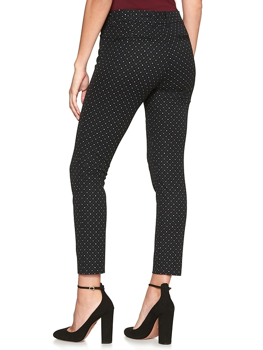 Image number 2 showing, Cropped Slim City Pant in Bi-Stretch