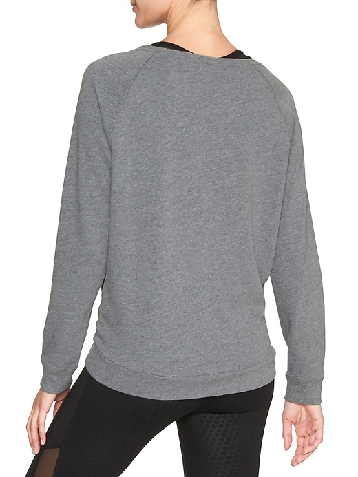 Image number 2 showing, Tie-front pullover
