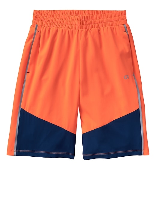 View large product image 1 of 1. GapFit colorblock active shorts