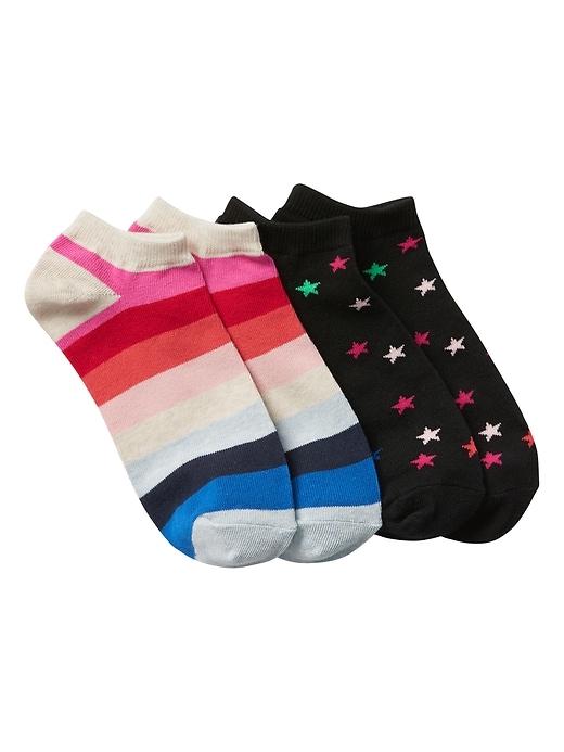 View large product image 1 of 1. Print ankle socks (2-pack)