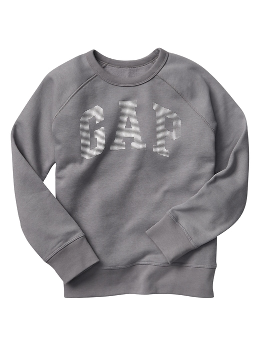 View large product image 1 of 1. Raglan arch logo pullover