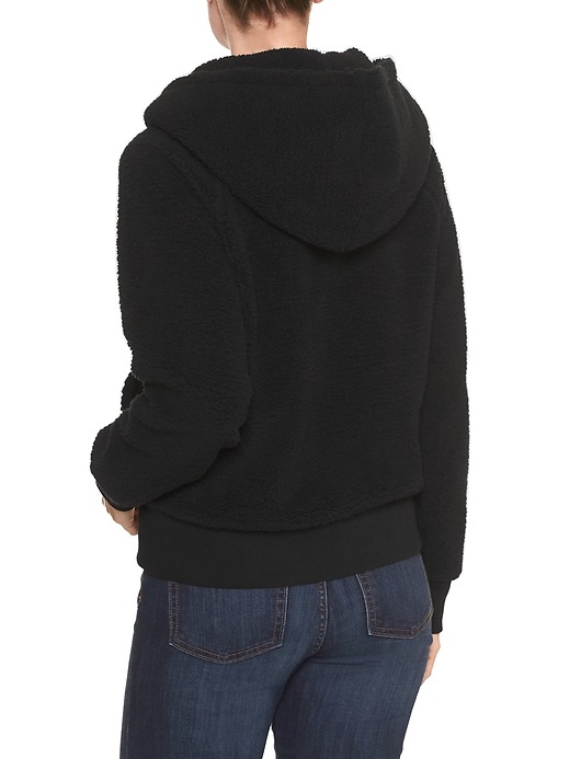 Image number 2 showing, Sherpa zip hoodie
