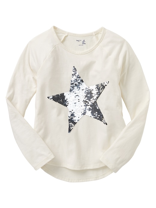 Image number 2 showing, Flippy sequin long-sleeve tee