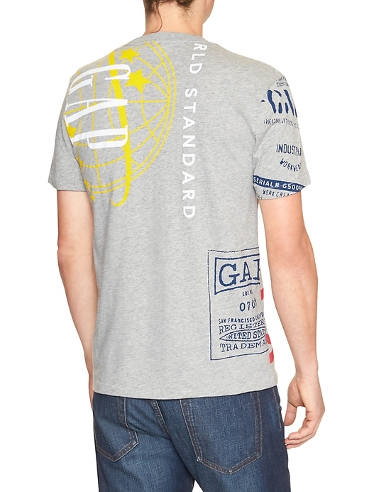 Image number 2 showing, Logo Remix Short Sleeve Crewneck T-Shirt