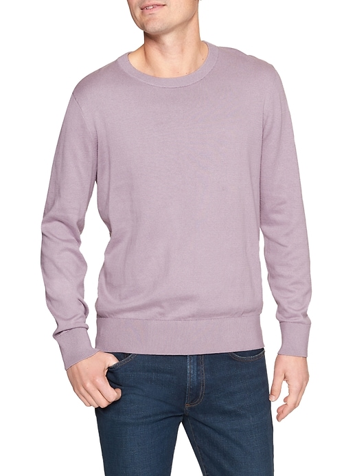 Image number 8 showing, Crewneck Sweater in Cotton